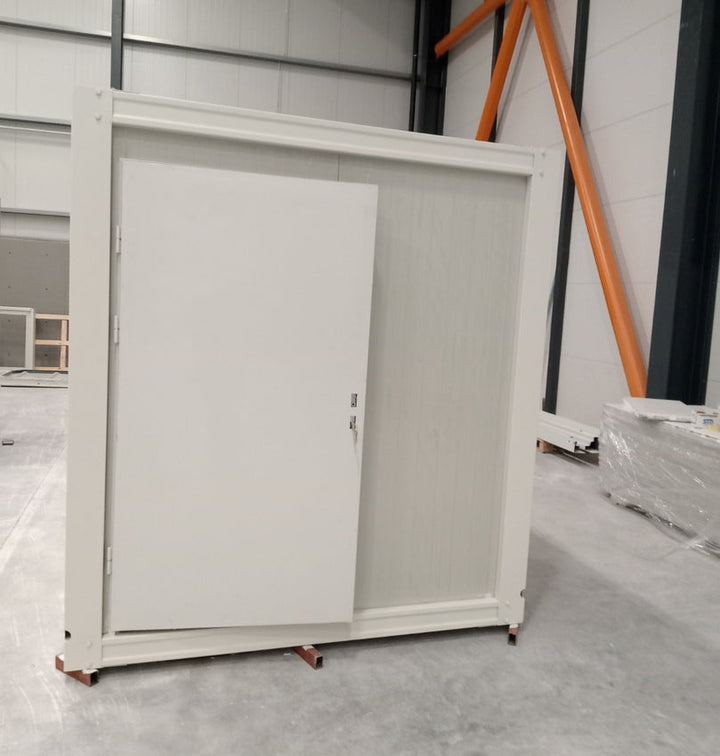 Cabina WC Contenitore sanitario con rampa
