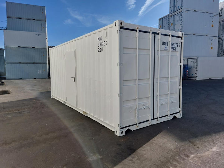 NARU 339779-7 Contenitore di stoccaggio con porta laterale e luce 20 piedi