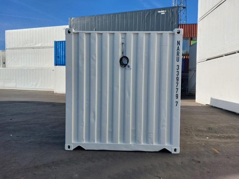 NARU 339779-7 Contenitore di stoccaggio con porta laterale e luce 20 piedi