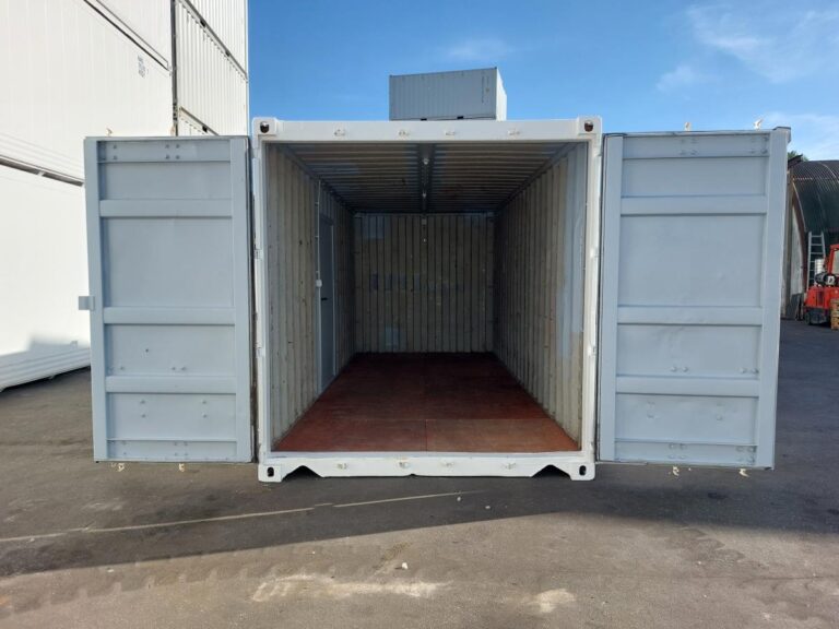 NARU 339779-7 Contenitore di stoccaggio con porta laterale e luce 20 piedi