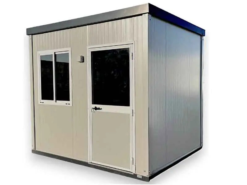 Scatole prefabbricate modello VIENNE, alte 3 metri, larghe 250 cm