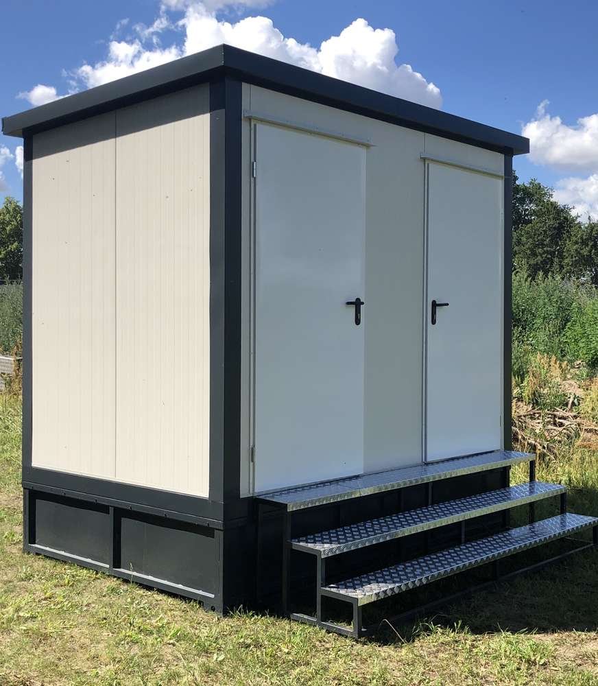 Contenitore sanitario - WC + doccia + serbatoio