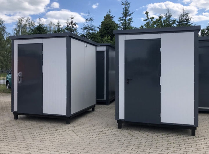 Contenitore sanitario con doccia 2x2 m