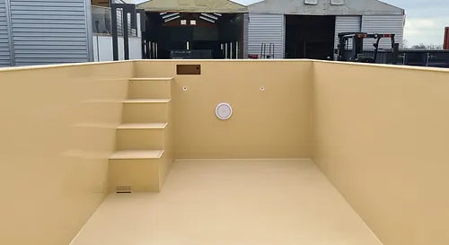 Piscina in polipropilene, 6,5 x 2,6 m, pronta all'uso