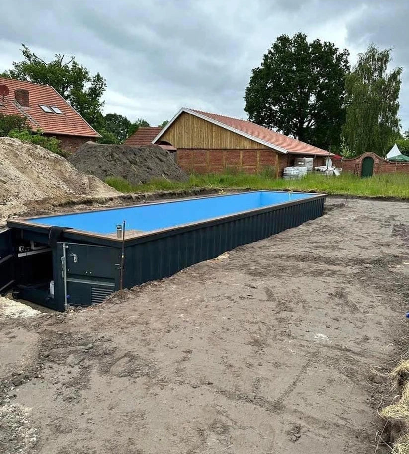 Contenitore per piscina da 12 m