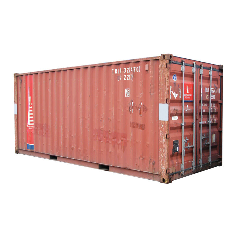 Container marittimi container materiale 20 piedi. Qualità A Usato