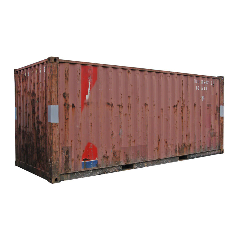 Container marittimi container materiale 20 piedi. Qualità B Usato