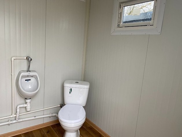 Contenitore sanitario WC Box nuovo con cabina doppia