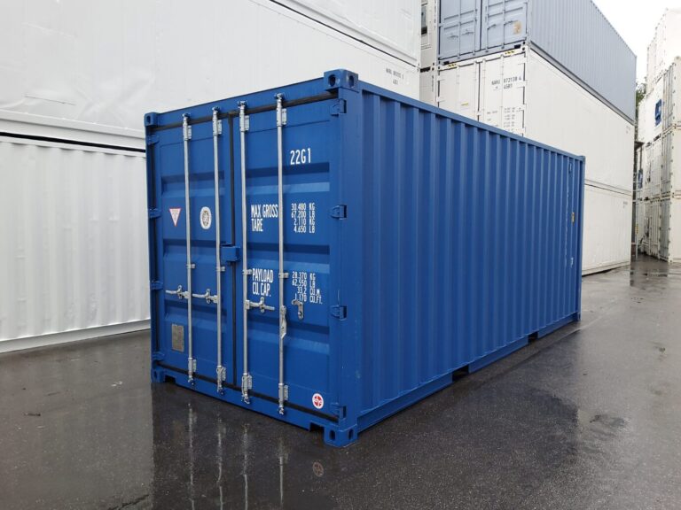 Contenitore da magazzino da 20 piedi con porta laterale NARU 770398-2