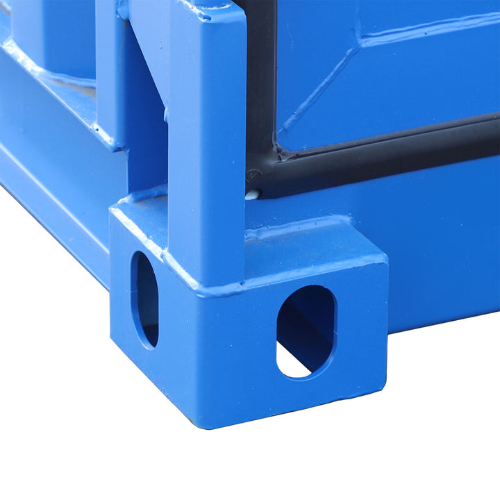 Contenitore per attrezzature da 10 piedi blu