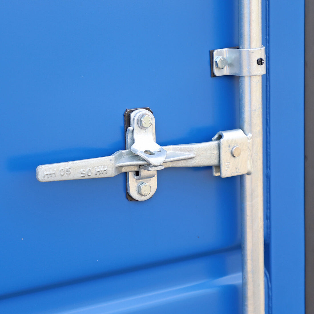 Contenitore per attrezzature da 10 piedi blu