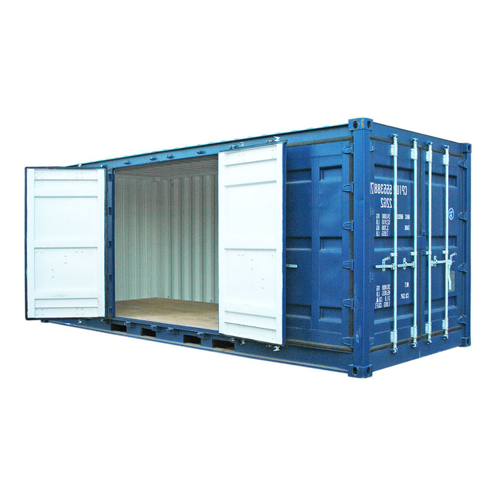 Container marittimi full-side aperti da 20 piedi.