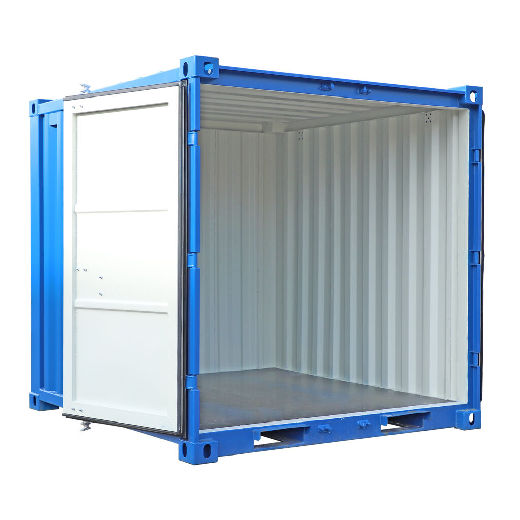 Container di stoccaggio container materiale 8 piedi.