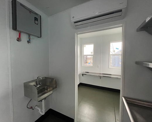 Container bar attrezzato da 40 piedi