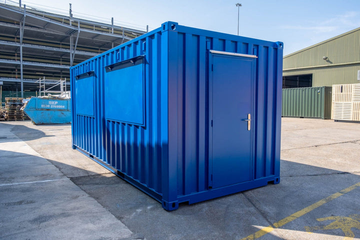 Container da 20 piedi con doppia porta di servizio
