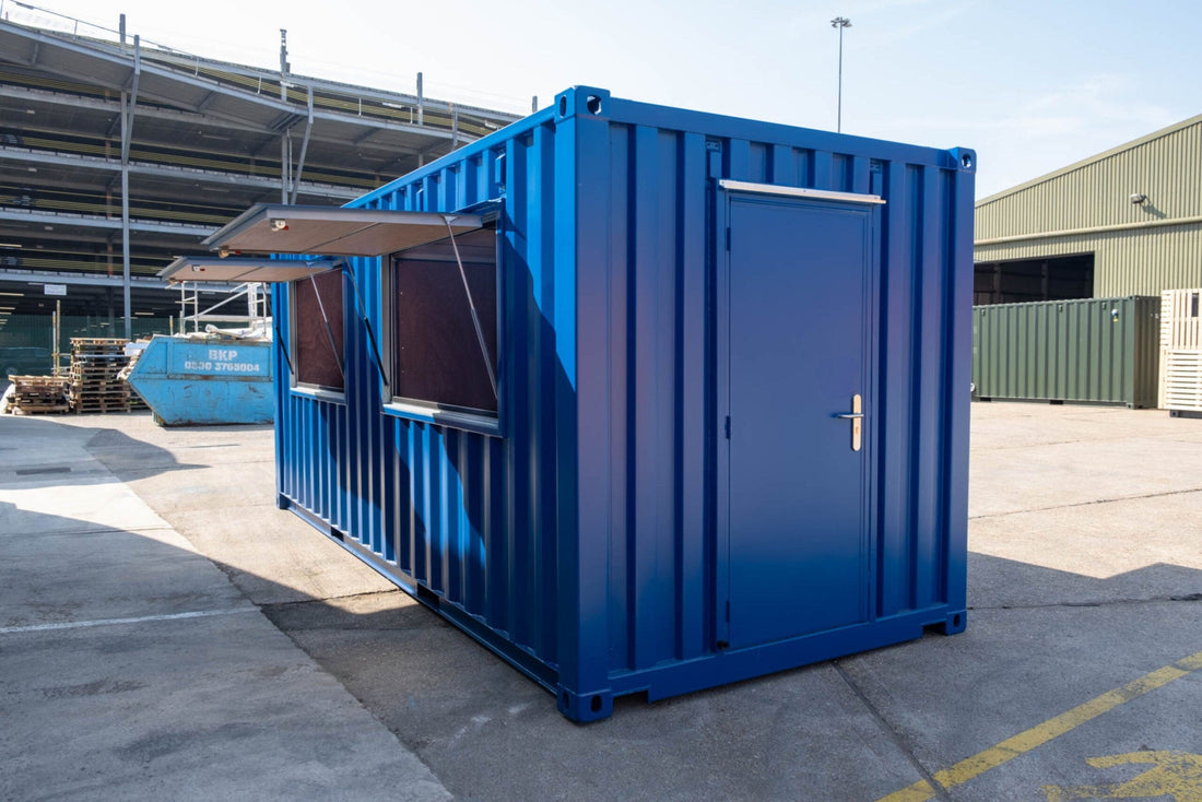 Container da 20 piedi con doppia porta di servizio