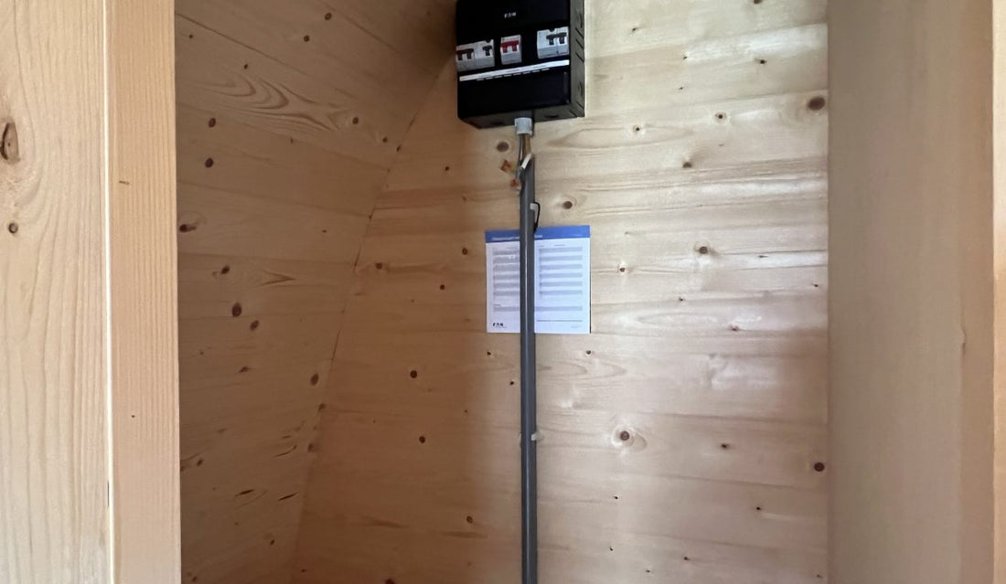 Chalet in legno di base