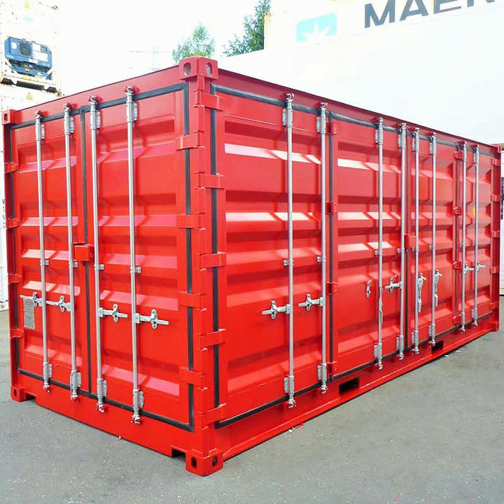 Container da 20 piedi con porta laterale aperta NARU 123456-0