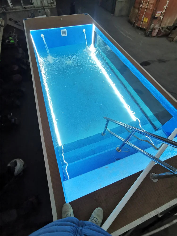 Contenitore piscina da 20 piedi