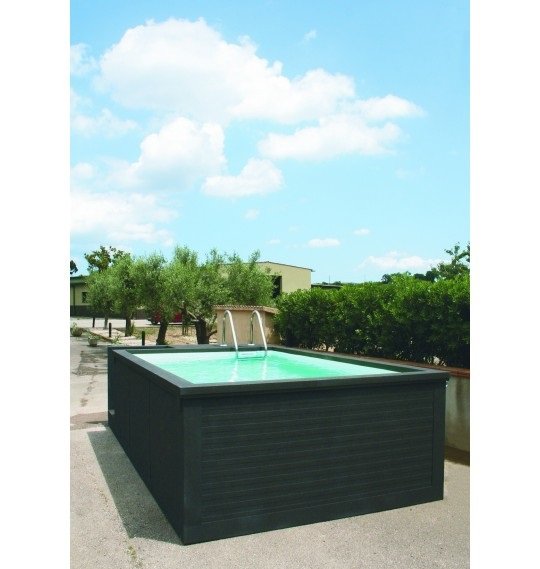Contenitore mini piscina mobile 5M25x2M55x1M26
