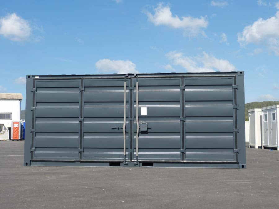 Container da 20 piedi Open Side – Nero