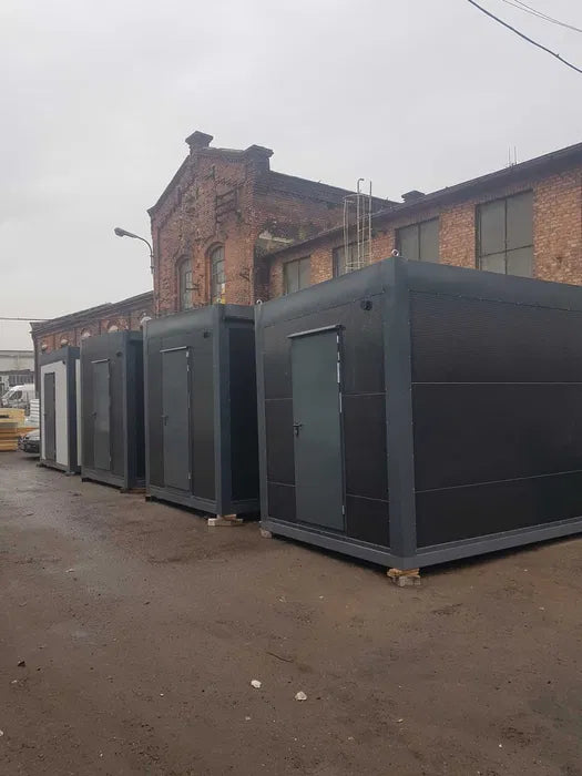 Container per uffici e locali sociali 6 m x 3 m