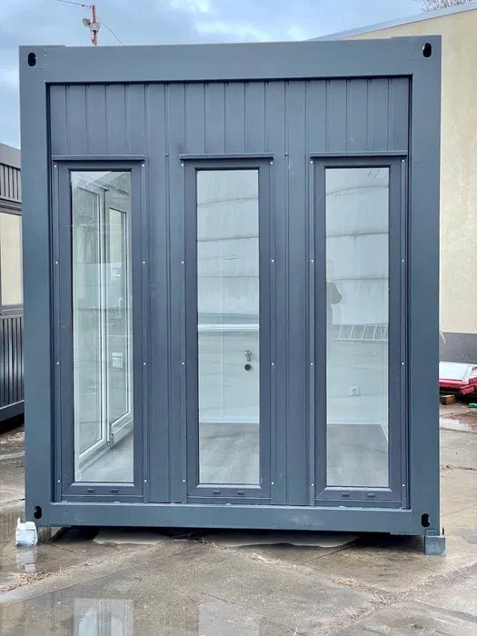 Contenitore ufficio con servizi igienici, 6x2,5