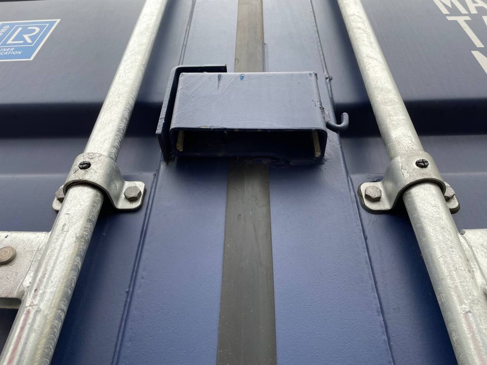 Container di stoccaggio da 20 piedi nuovo + porte facili da aprire