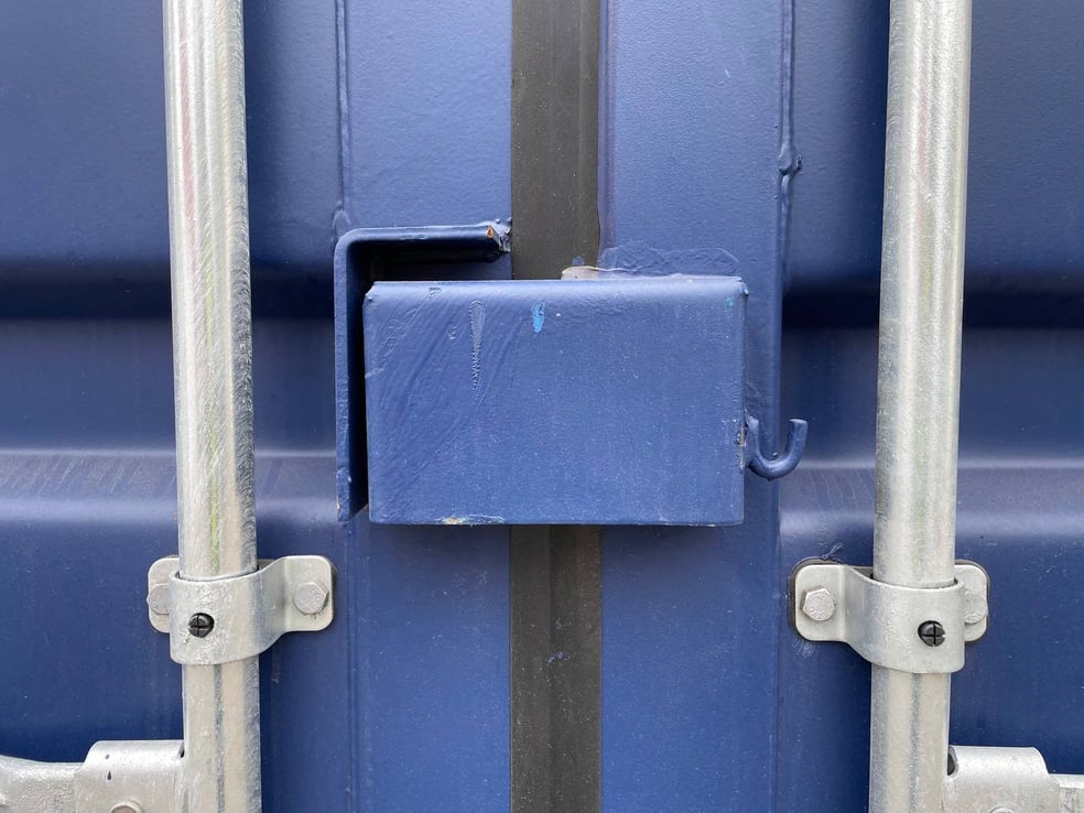 Container di stoccaggio da 20 piedi nuovo + porte facili da aprire