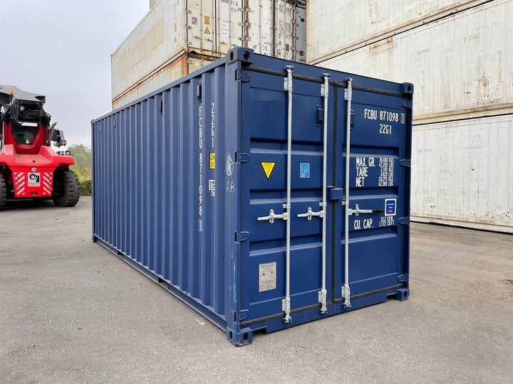 Container di stoccaggio da 20 piedi nuovo + porte facili da aprire