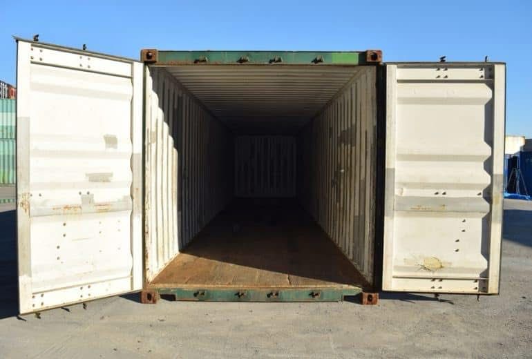 Container marittimo da 40 piedi usato – Impermeabile e disponibile